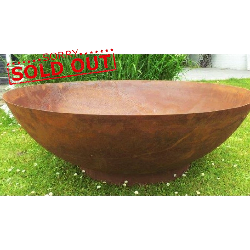 Cortensteel bowl 120 deep