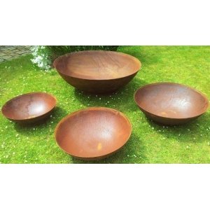 Cortenstalen Vuurschaal 60 diep