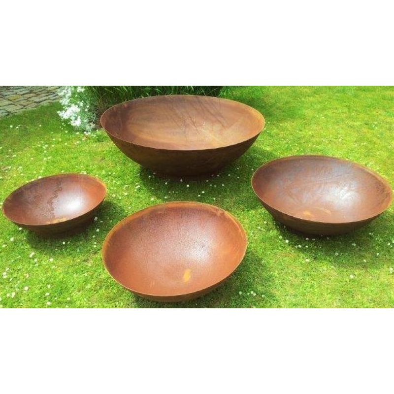 Cortenstalen Vuurschaal 100 diep