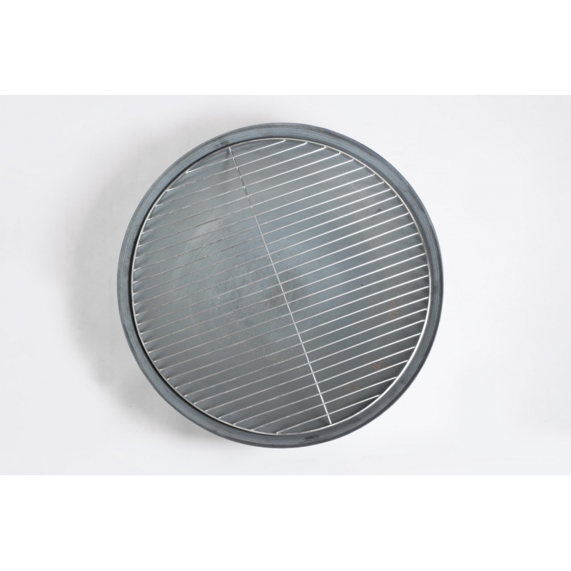 Stainless steel BBQ grill 85 cm