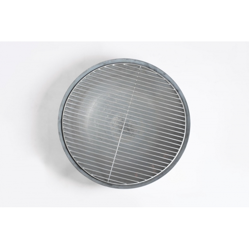 Stainless steel BBQ grill 75 cm