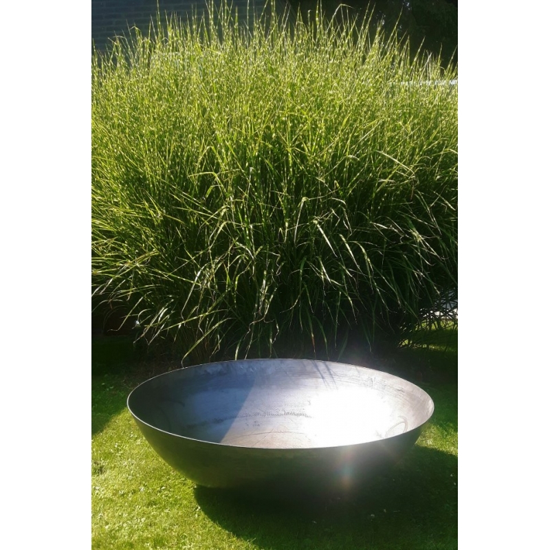 Steel fire bowl 90 blanco