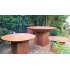 Corten steel fire bowl 80 X-Flat