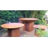 Corten steel fire bowl 90 X-Flat