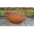 Corten steel fire bowl 80 deep