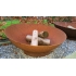 Corten steel fire bowl 80 deep